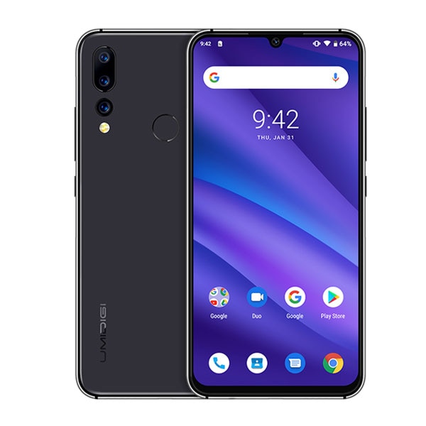 Globale Versie UMIDIGI A5 PRO Android 9.0 Octa Core 6.3' FHD+ Waterdrop 16MP Triple Camera 4150mAh 4GB RAM 4G Celular Smartphone